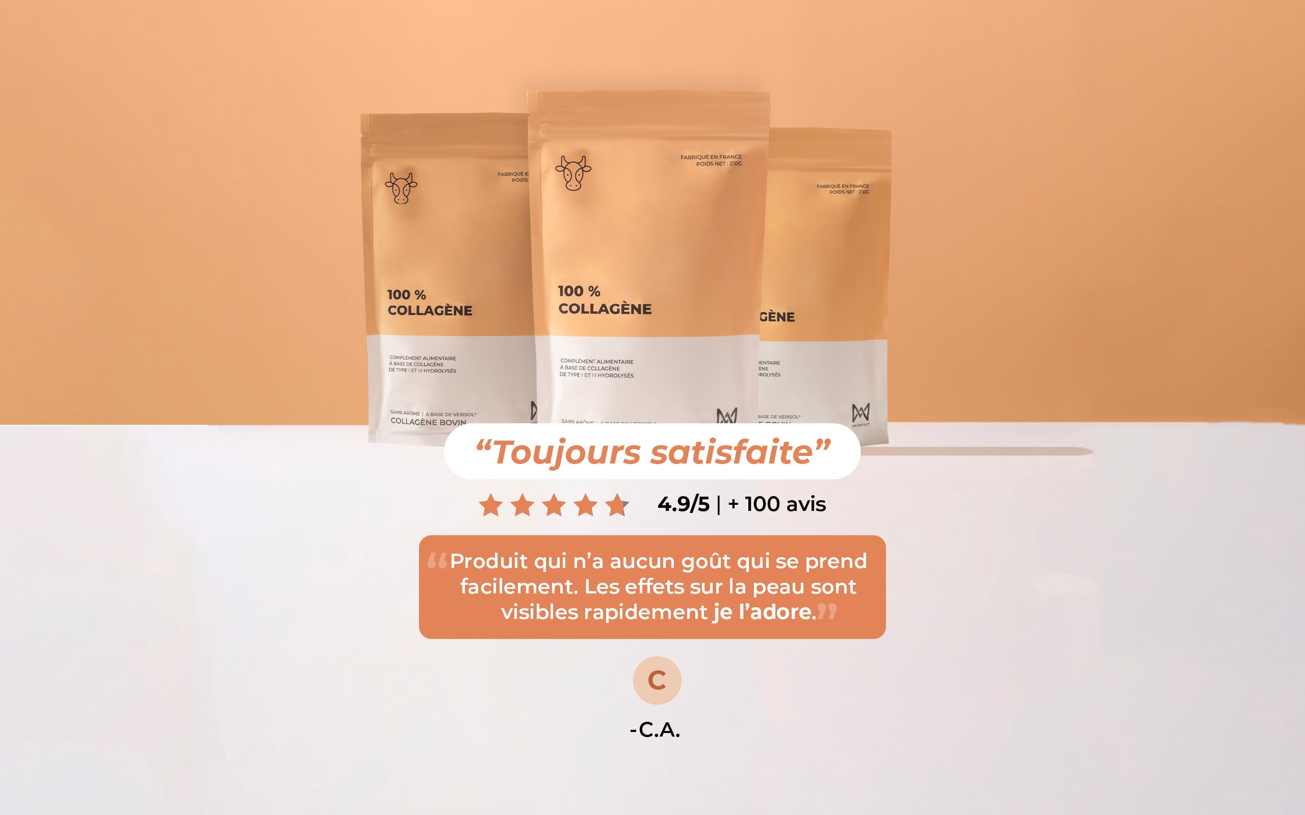 100 % Collagène Bovin