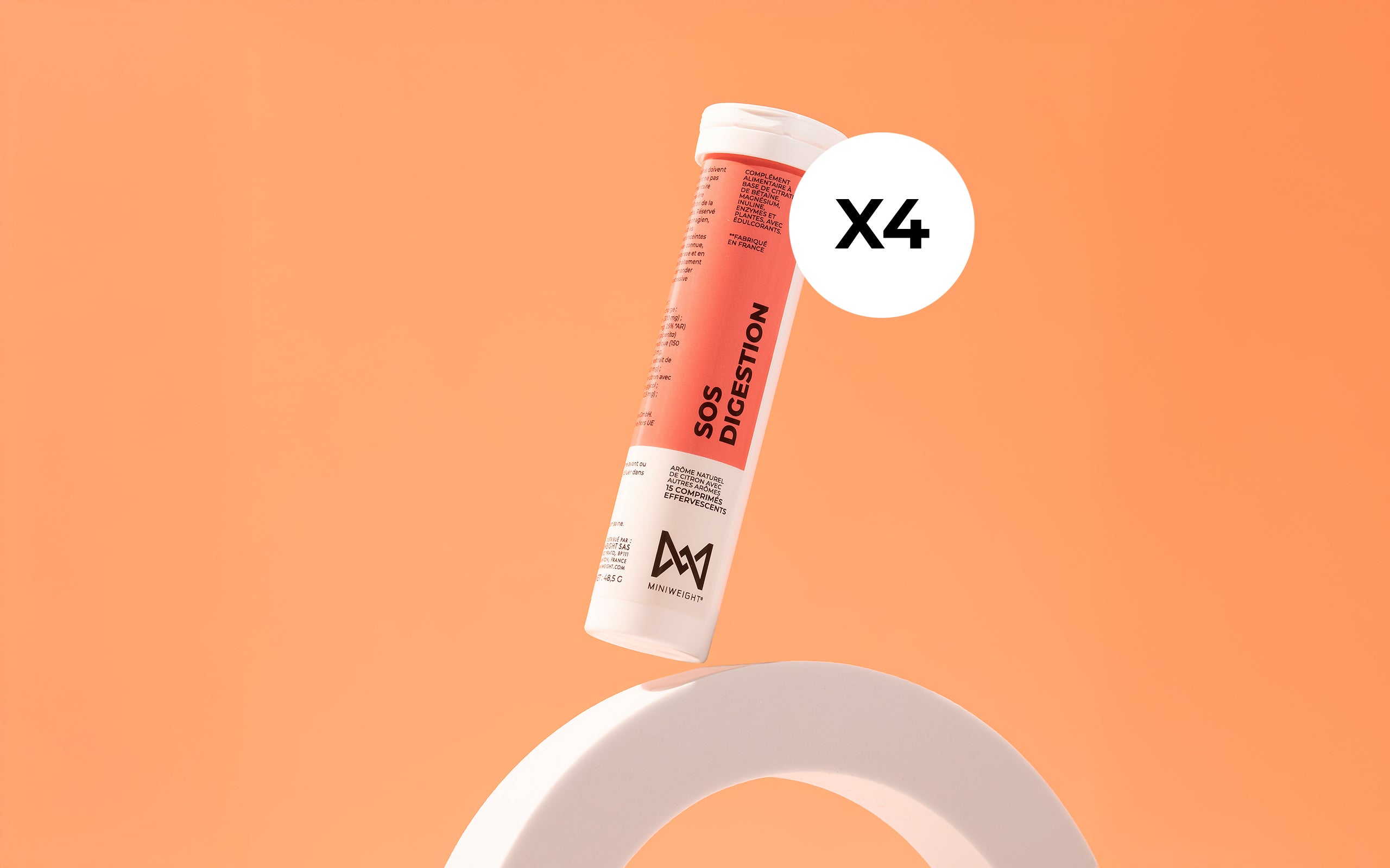 BRULE-GRAISSE MINIWEIGHT - Lot De 2 Boîtes De 30 Gélules (cure 1 Mois) - Aide à La Détox Et Au Métabolisme - Neuf