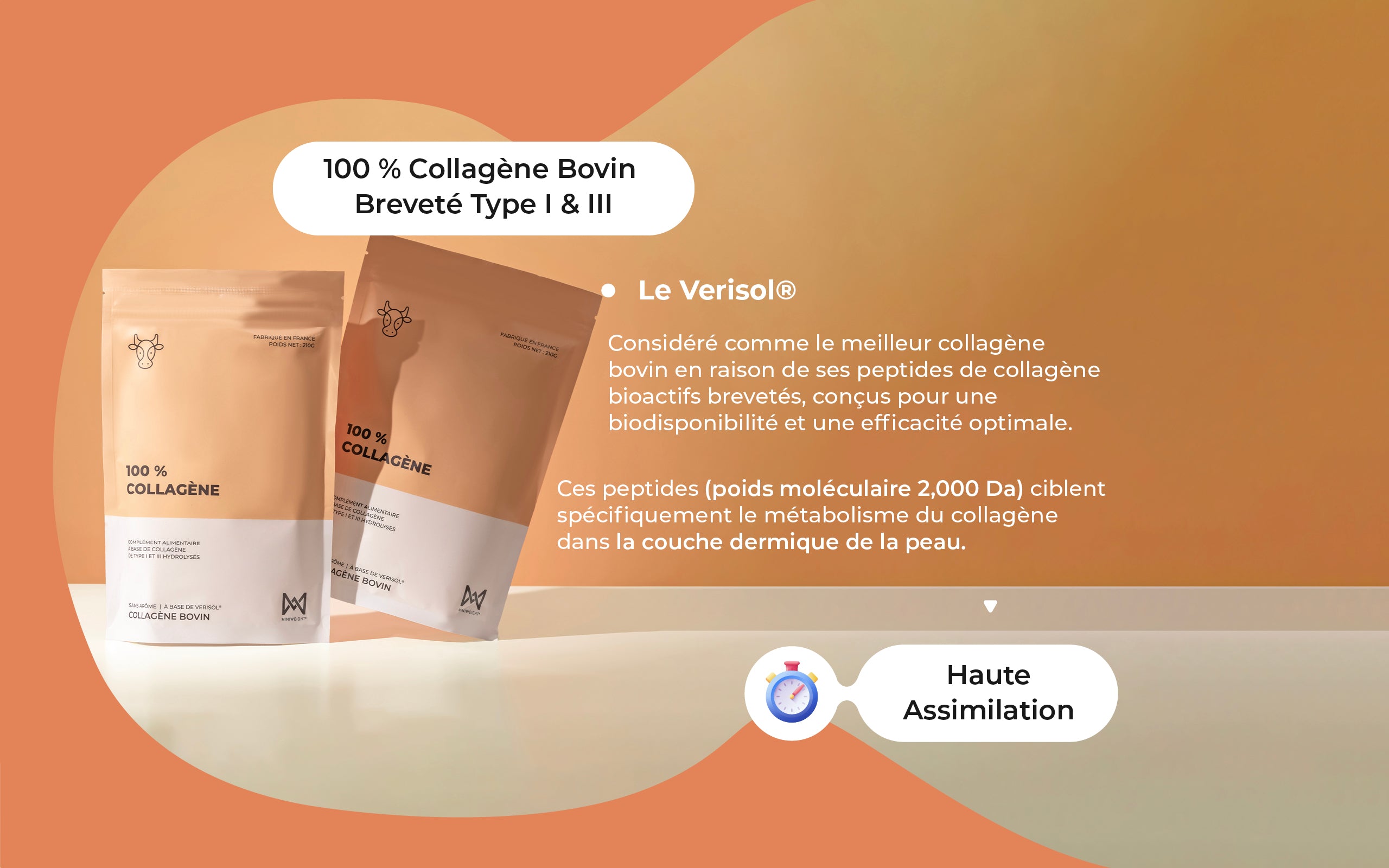 100 % Collagène Bovin