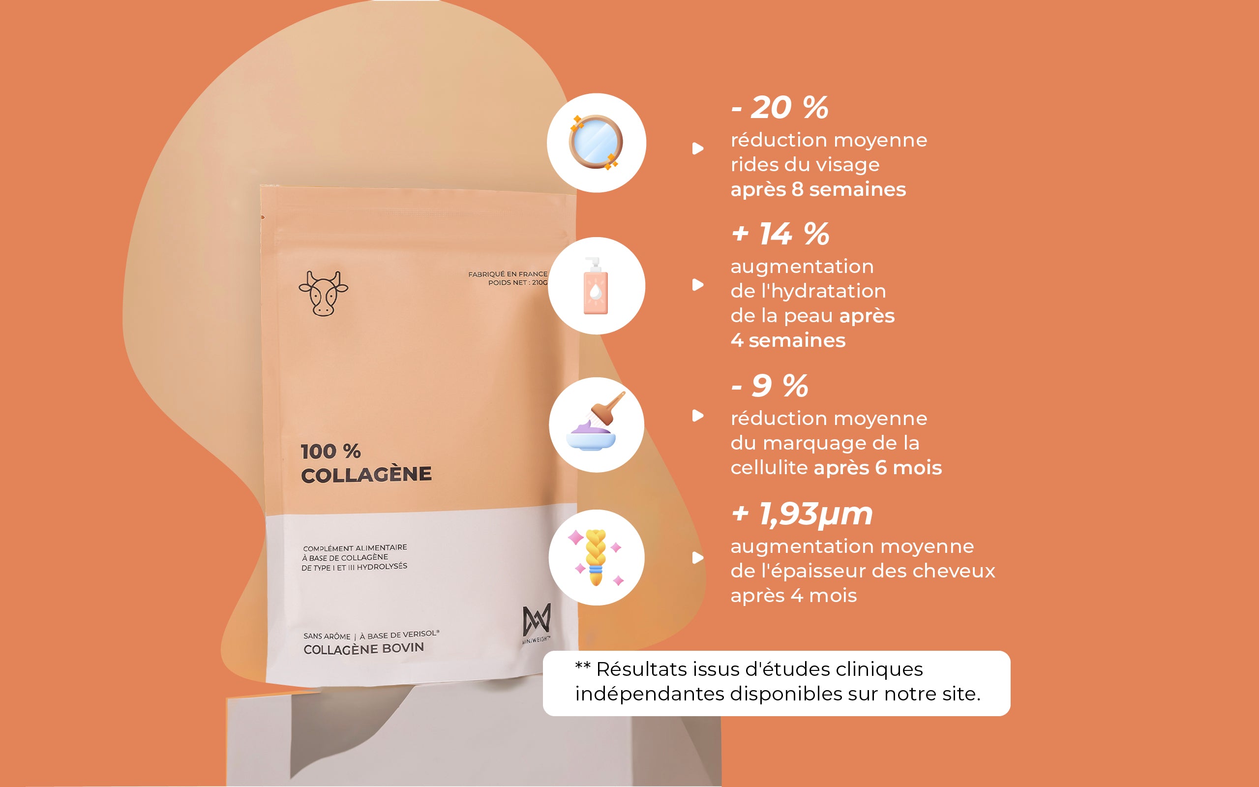 100 % Collagène Bovin