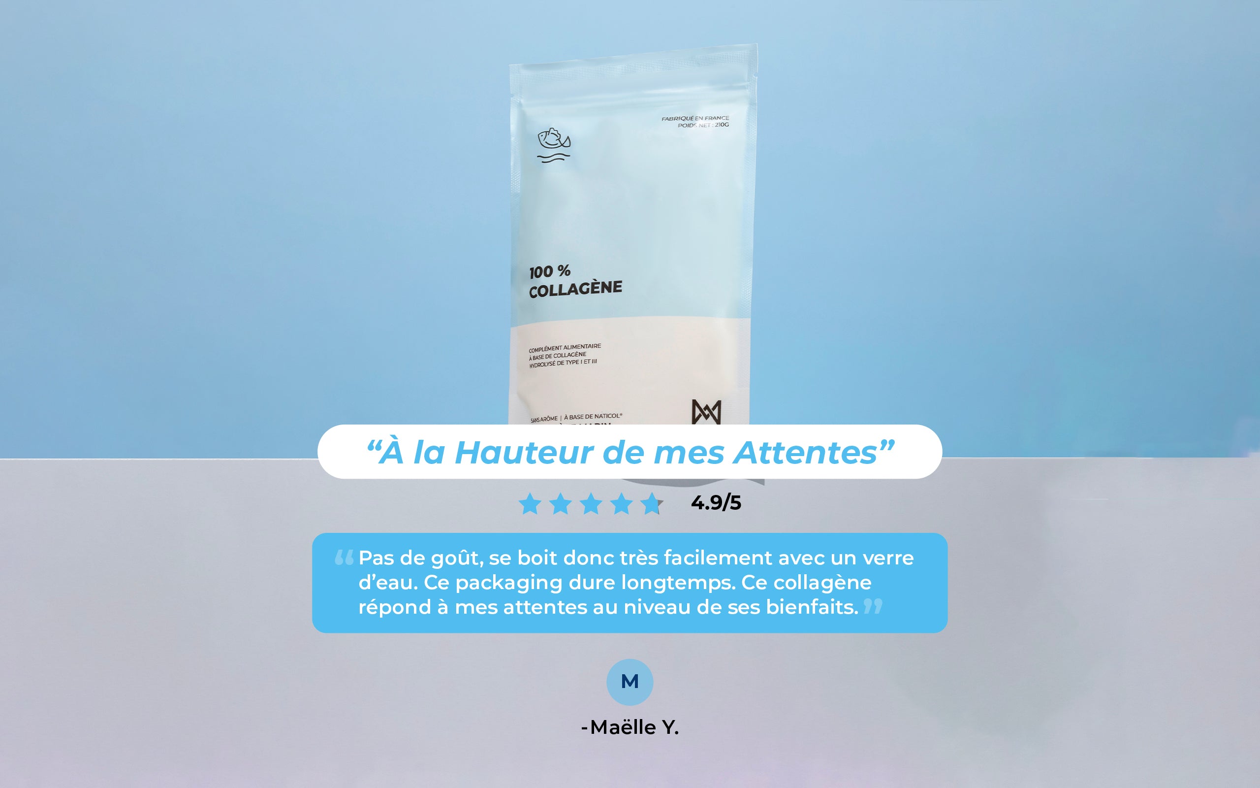 100 % Collagène Marin