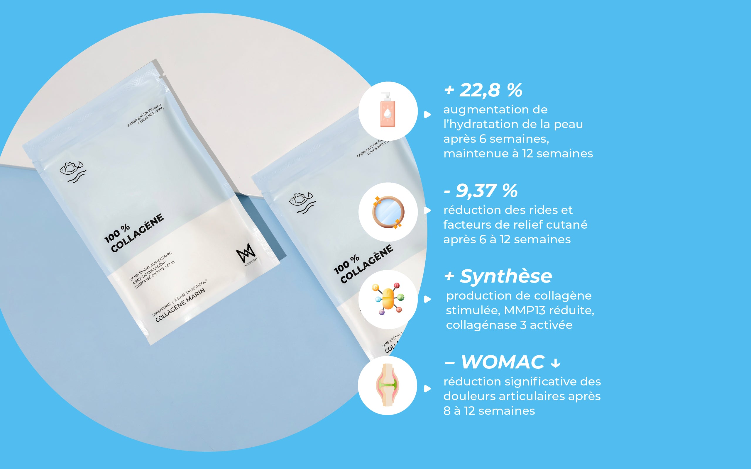 100 % Collagène Marin