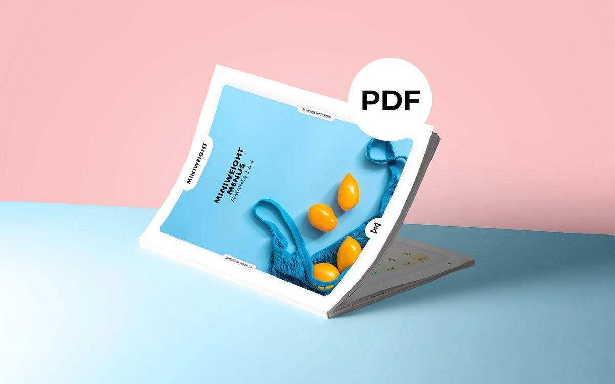 Menus - Semaines 3&4 - Miniweight