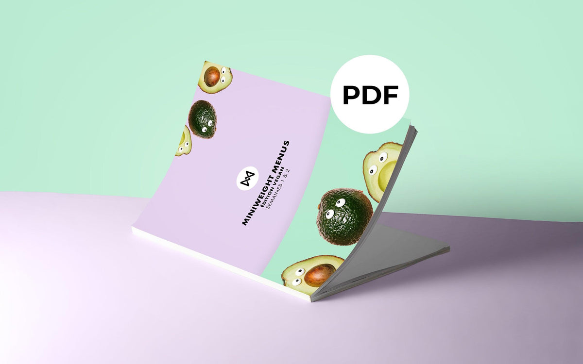 Menus - VEGAN Semaines 1&2 - Miniweight