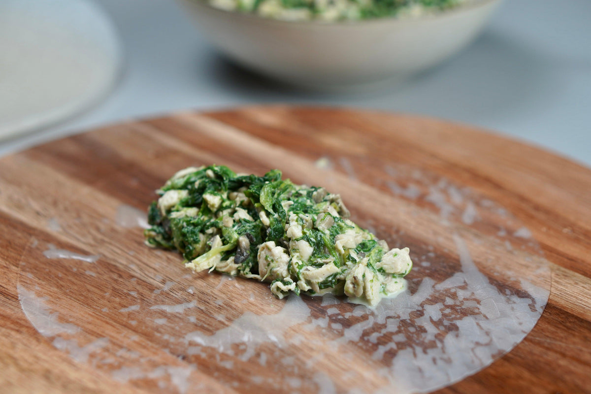 Recette Nems Healthy Poulet & Épinards - Miniweight