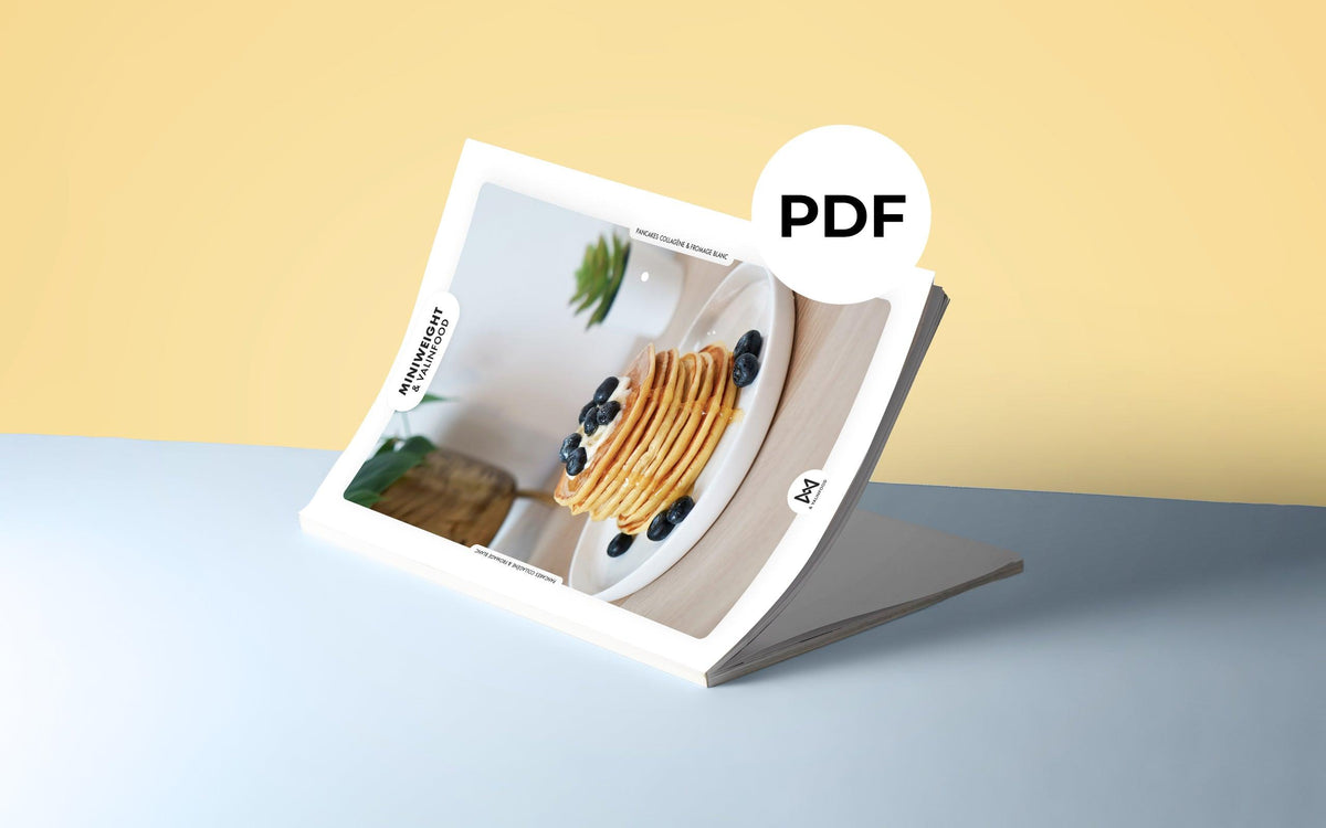 Recette Pancakes fromage blanc au Collagène - Miniweight